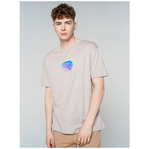 фото Футболка твое 80086 цвет: светло-серый l