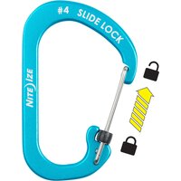 Карабин Nite Ize SlideLock Carabiner Aluminum #4 - Синий