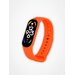 Ремешок для умных часов Xiaomi Mi Band 6/7, яркий оранжевый