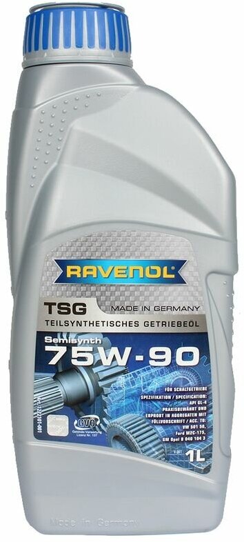 Трансмиссионное масло RAVENOL TSG API GL-4 75W90 1л