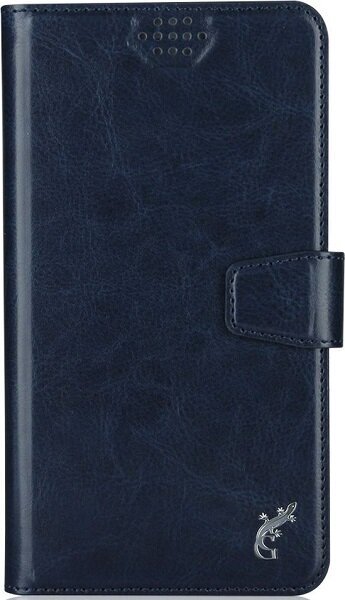 Универсальный чехол G-Case Slim Premium для смартфонов 3,5 - 4,2", темно-синий