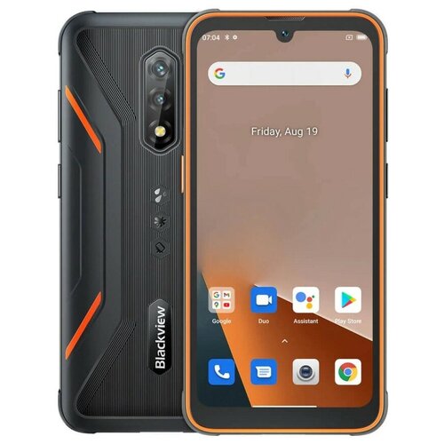 Смартфон Blackview BV5200 Pro 4/64 ГБ, Dual nano SIM, оранжевый смартфон blackview bv9800 pro 6 128 гб dual nano sim оранжевый