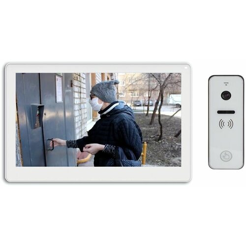 Tantos NEO HD SE (белый) и iPanel 2 HD + (комплект многофункционального домофона 7 HD)