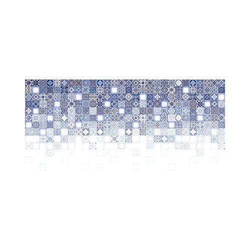 Плитка настенная Hammam рельеф многоцветный (HAG451D) 20x44 Cersanit керамическая плитка cersanit omnia белая omg051d настенная 20x44 см