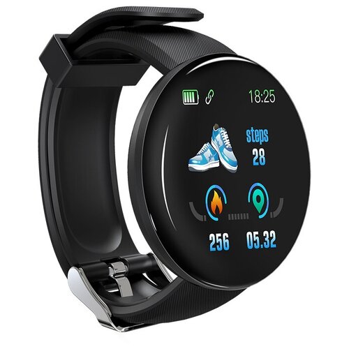 Смарт часы с функцией кислорода в крови D18 черный 74900₽