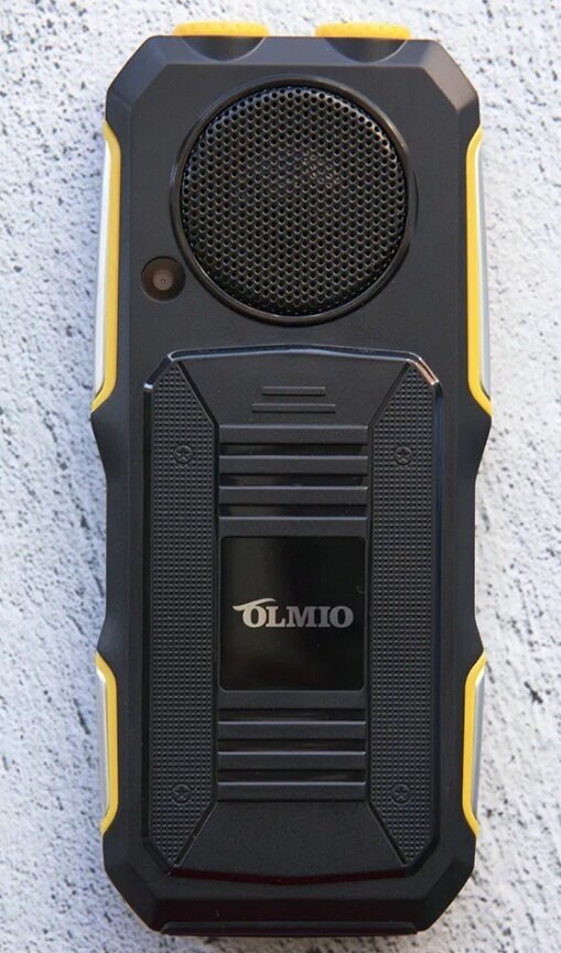 Мобильный телефон Olmio X02 Olmio (черный-желтый) - фото №20