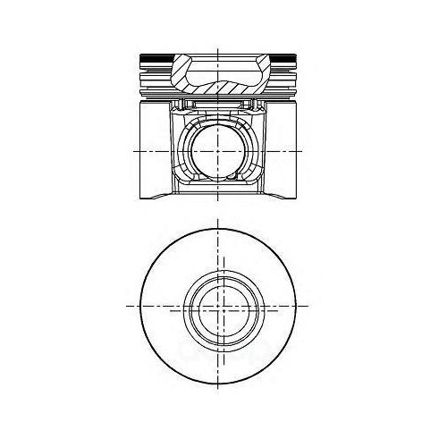 Поршень NURAL арт. '87-437000-10