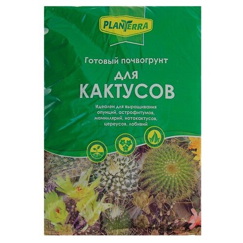 Почвогрунт PlanTerra, для кактусов, 2,5 л