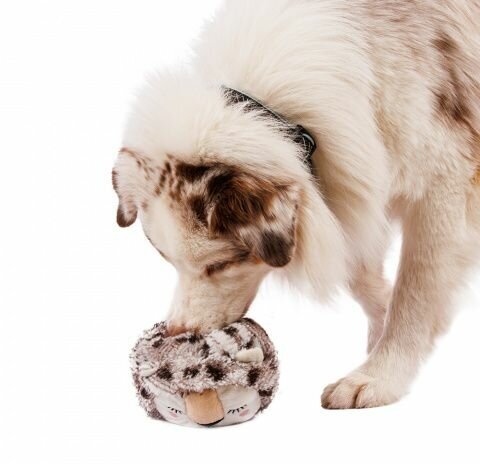 Petmax Игрушка для собак Леопард с мячом 13 см - фотография № 4
