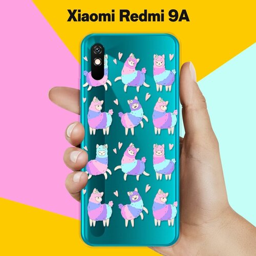 Силиконовый чехол Цветные ламы на Xiaomi Redmi 9A силиконовый чехол цветные ламы на xiaomi redmi note 7