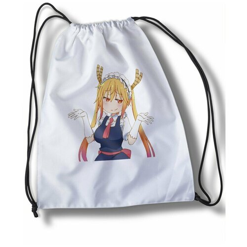 Мешок для сменной обуви Kobayashi-san Chi no Maid Dragon - 20036 rolecos anime miss kobayashi s dragon maid tohru cosplay costume maid outfit women uniform full set with headwear