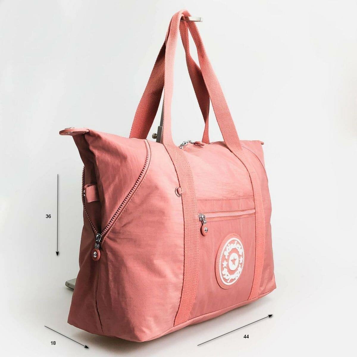 Дорожная сумка Mindesa, 8596 pink (44*36*18) - фотография № 2