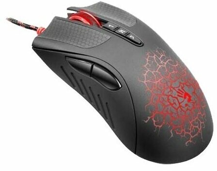 Мышь проводная A4TECH Bloody AL90 Blazing чёрный USB - фото №2