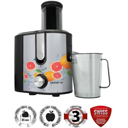 POLARIS Соковыжималка Polaris PEA 1241A центробежная 1200 Вт 1127 л 21000 обмин серебристая 1452000₽