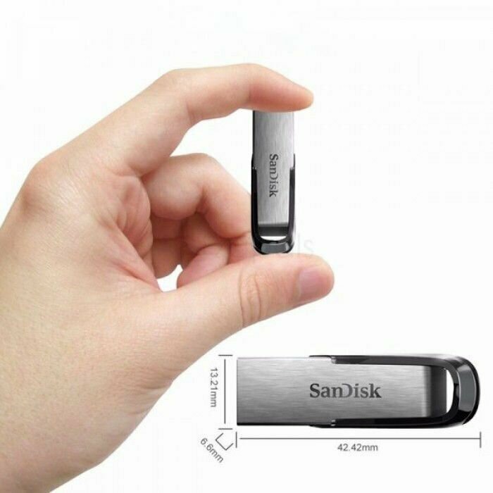 Флеш-накопитель USB 3.0 32GB SanDisk Ultra Flair корпус металл/чёрный - фотография № 12