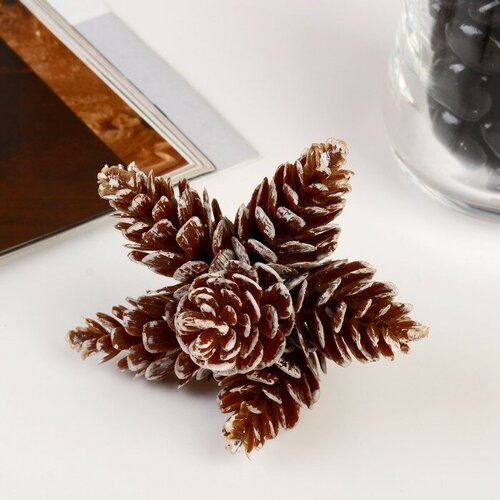 Декор для творчества Шишки 1 набор1 букет в букете 6 шт 11х23х23 см 12шт 1093₽