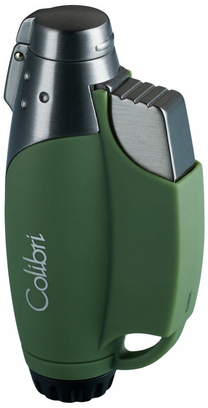 Зажигалка газовая турбо Colibri OF LONDON Jet 2 Black