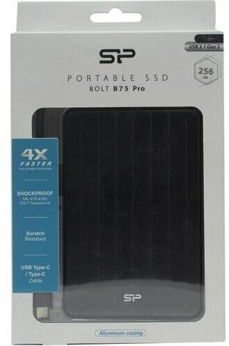 Внешний SSD Silicon Power Bolt B75 Pro