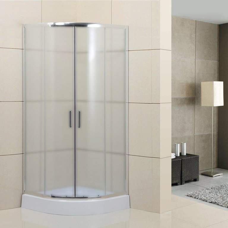 Душевой уголок BelBagno Uno 195 R 2 100 P Cr стекло текстурное