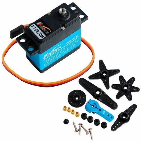 Цифровой стандартный сервопривод Feetech FT5330M HV с металлическим редуктором