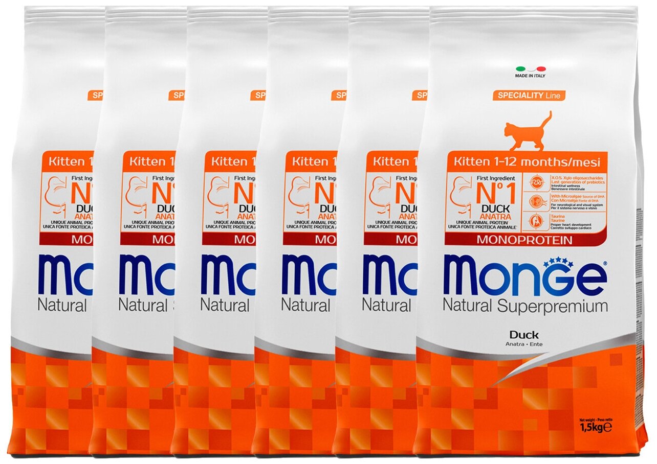   Monge Cat Speciality Line Monoprotein     ,   1,5   6.