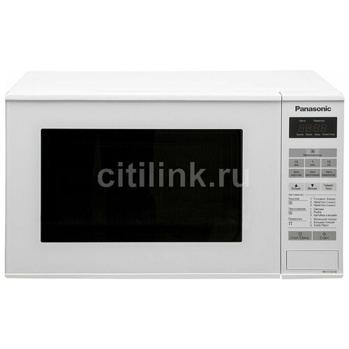 Микроволновая печь PANASONIC NN-ST251WZPE, 800Вт, 20л, белый