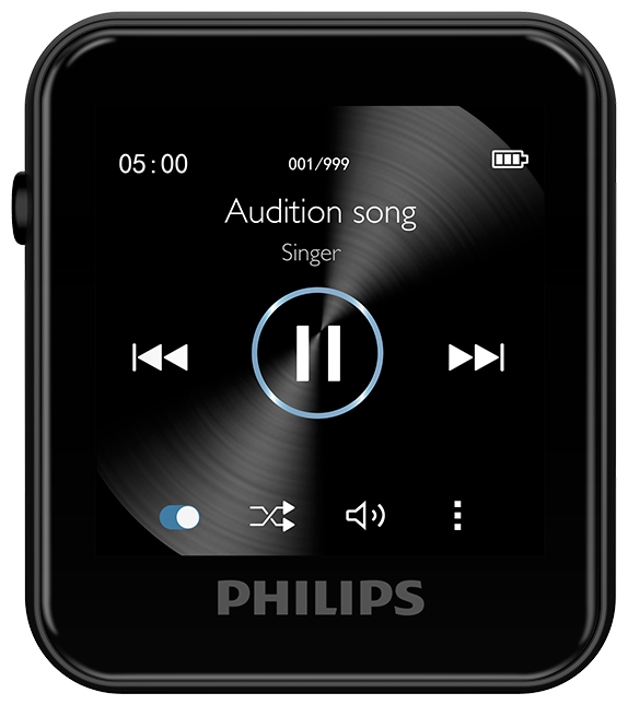 Плеер Philips SA6116 16Gb (чёрный)