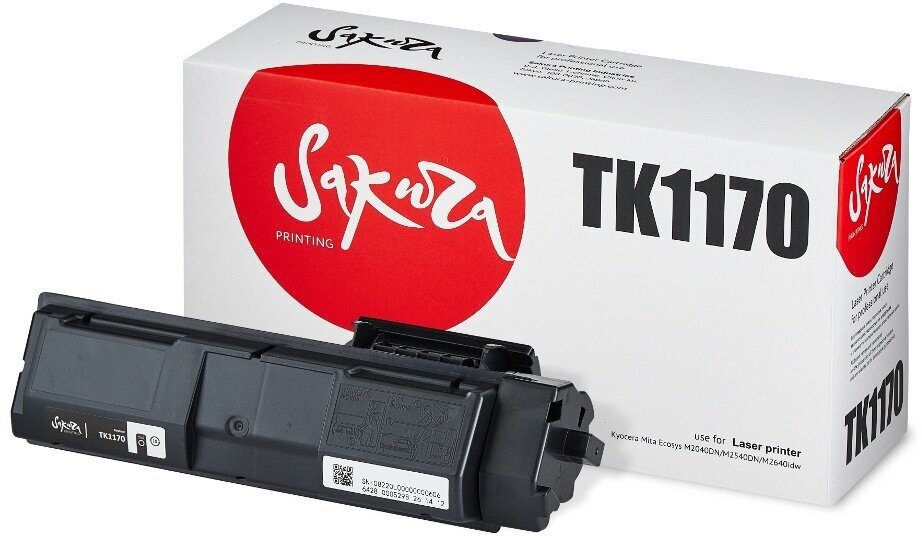 Картридж Sakura Black для Kyocera Mita ECOSYS m2040dn/m2540dn/m2640idw