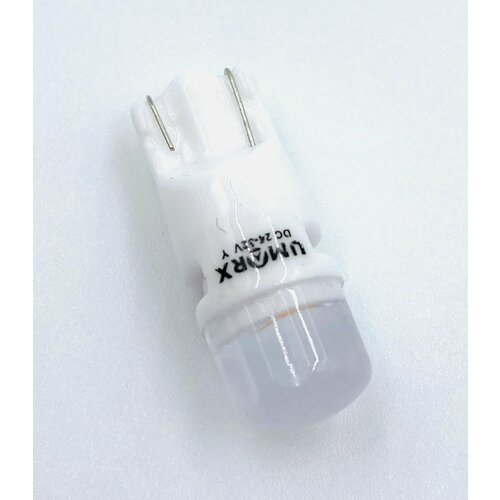 Лампа светодиодная бесцокольная T10 3 SMD Аналог W5W Свет желтый 9/32V Керамика