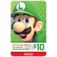 Цифровая подарочная карта Nintendo eShop (10 USD)