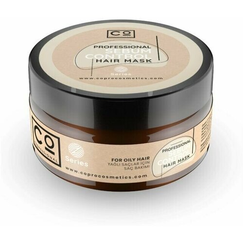 Маска для жирных волос CO PROFESSIONAL Sebum Control Hair Mask, 250 мл