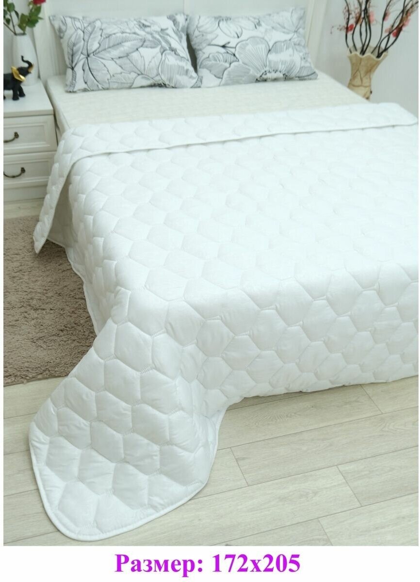 одеяло 2 спальное всесезонное 172х205 см для сна и отдыха - фотография № 2