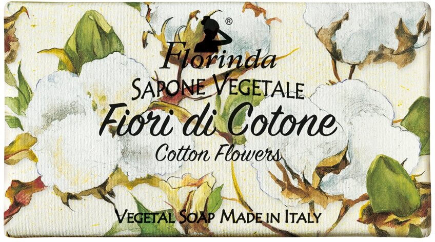 FLORINDA Fiori Di Cotone Мыло для тела Цветы Хлопка, 100 г