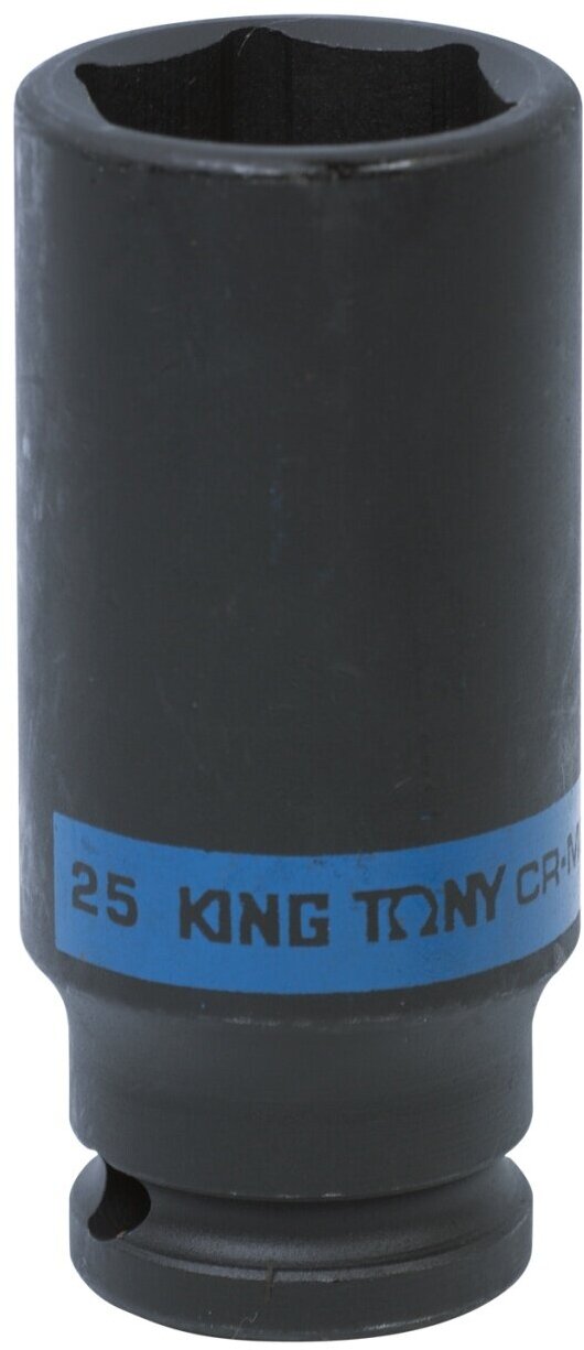 Головка торцевая ударная глубокая шестигранная 1/2", 25 мм KING TONY 443525M