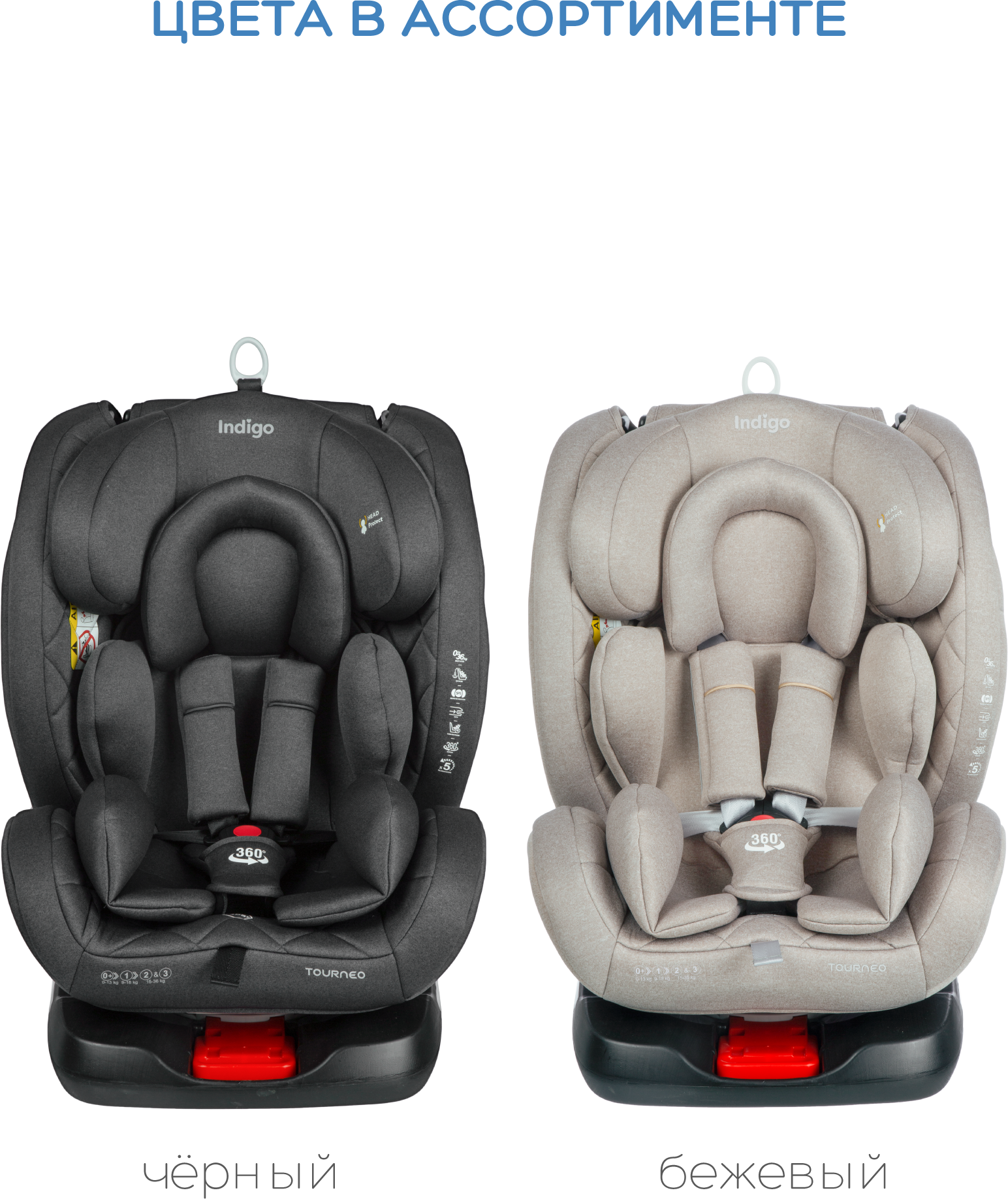 Автокресло детское Indigo Tourneo ISOFIX