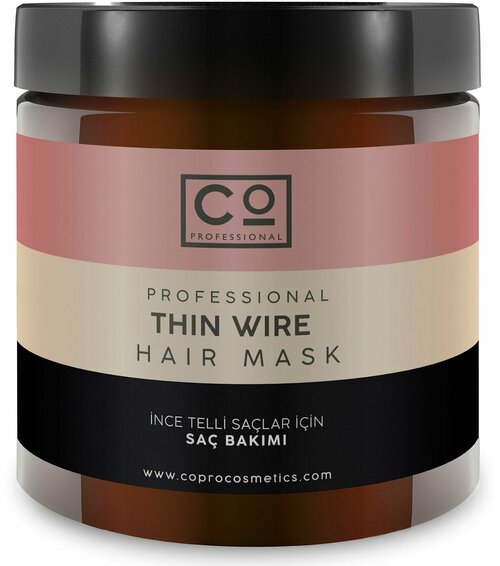 Маска для тонких волос CO PROFESSIONAL Thin Wire Hair Mask, 500 мл