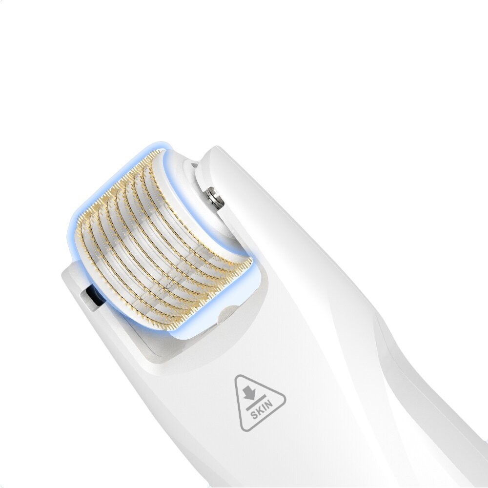 Mezonica Bio Roller G5 Аппарат для лица, тела и волос 2 в 1 / Мезороллер с 2 насадками 540 игл 0.5 мм / мезотерапия и EMS микротоки - фотография № 2