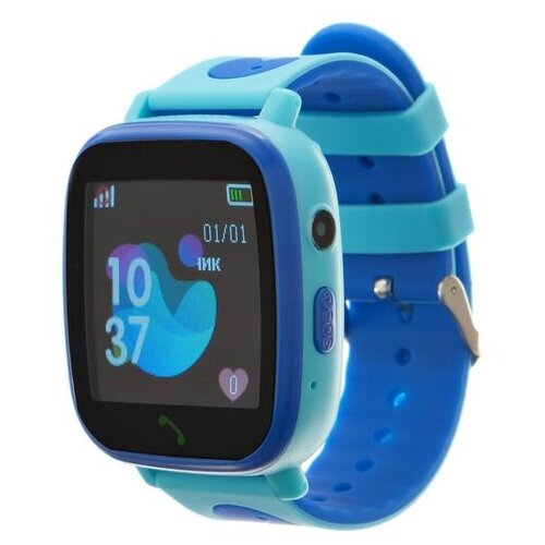 фото Смарт-часы prolike plsw11bl, детские, цветной дисплей 1.44", ip67, 400 мач, голубые 5353547