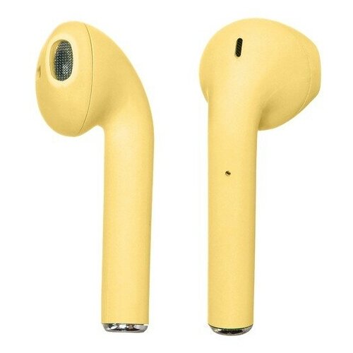 Наушники беспроводные Luazon Home i12 TWS Bluetooth 50 35 300 мАч сенсор матовые желтые 883₽