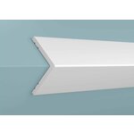 Угол AX001, 25х25, 2000мм, Экополимер Cosca - изображение