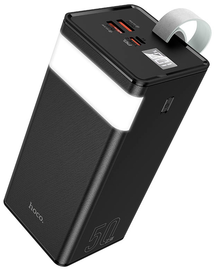 Дополнительный аккумулятор Power Bank Hoco J86A 50000 (mAh) черный