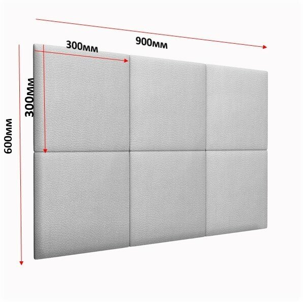 Мягкие квадратные стеновые панели на стену Walson 300мм*300мм (1шт)