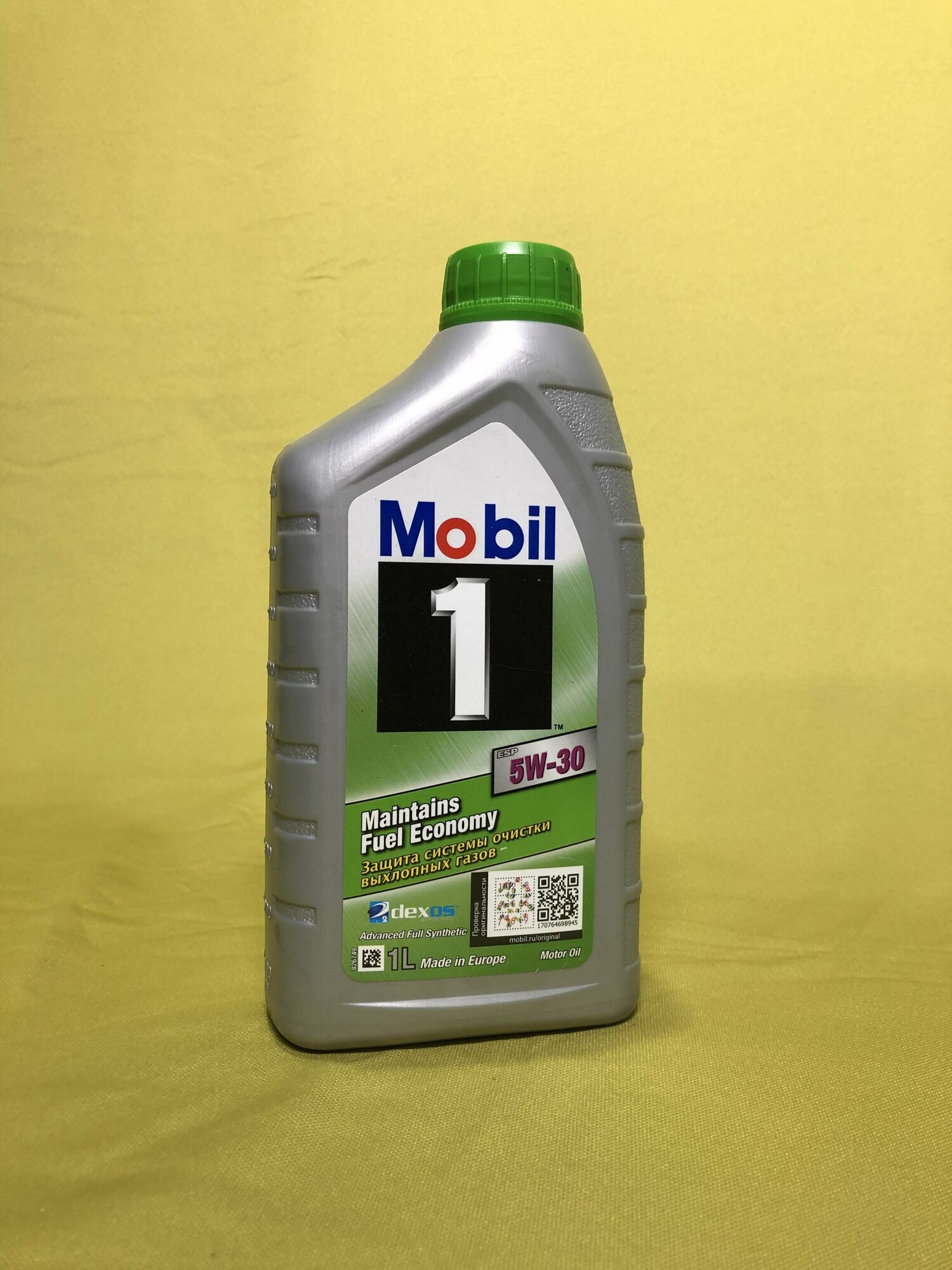 Синтетическое моторное масло MOBIL 1 ESP 5W-30, 1 л, 1 шт.