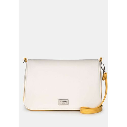 фото Сумка l-craft, фактура гладкая, белый