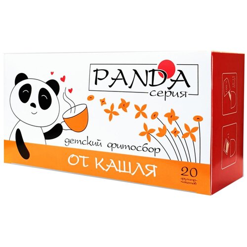 Фарм-продукт сбор Panda детский от кашля ф/п, 1.5 г, 20 шт.