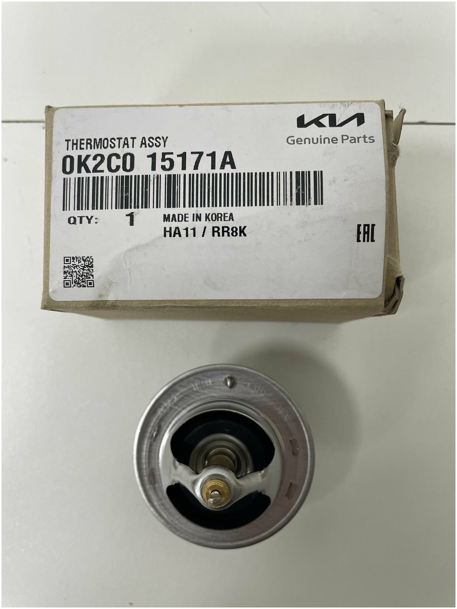 Термостат (элемент) KIA Rio 1/ Spectra/ Carens арт. 0K2C015171A бренд KIA