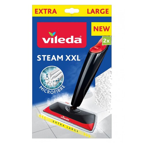 Насадка для паровой швабры Vileda Steam XXL 2 шт. в уп.