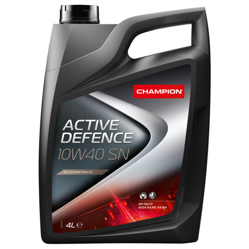 Масло моторное 10w40 п/син CHAMPION ACTIVE DEFENCE SN 4л