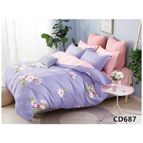 КПБ Райтекс Сатин 2,0сп CD-687 простыня стандарт