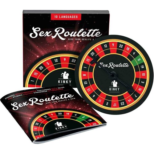 Настольная игра-рулетка Sex Roulette Kinky (Цвет: разноцветный)